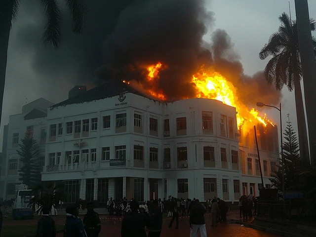 Massive Fire Engulfs Christ Embassy Church in Lagos, Damages Uncertain