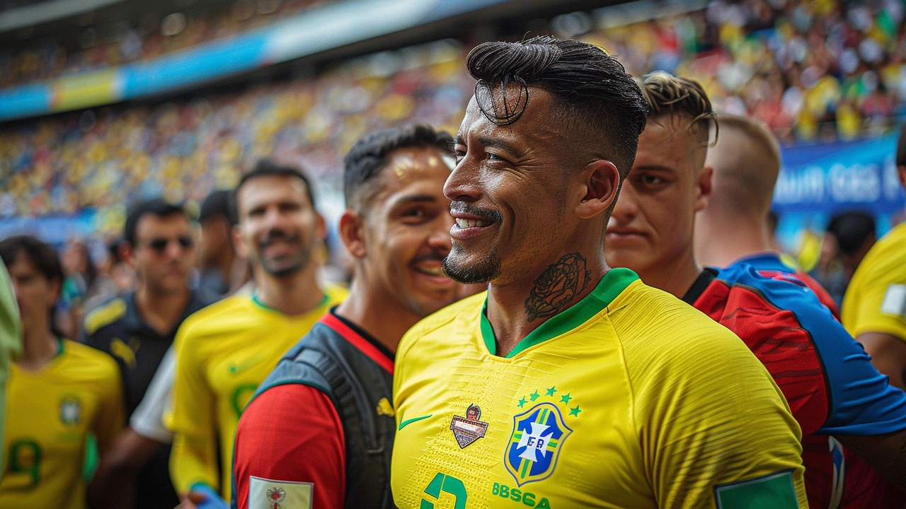 Captivating Moments from Brazil vs Colombia at Copa America 2024