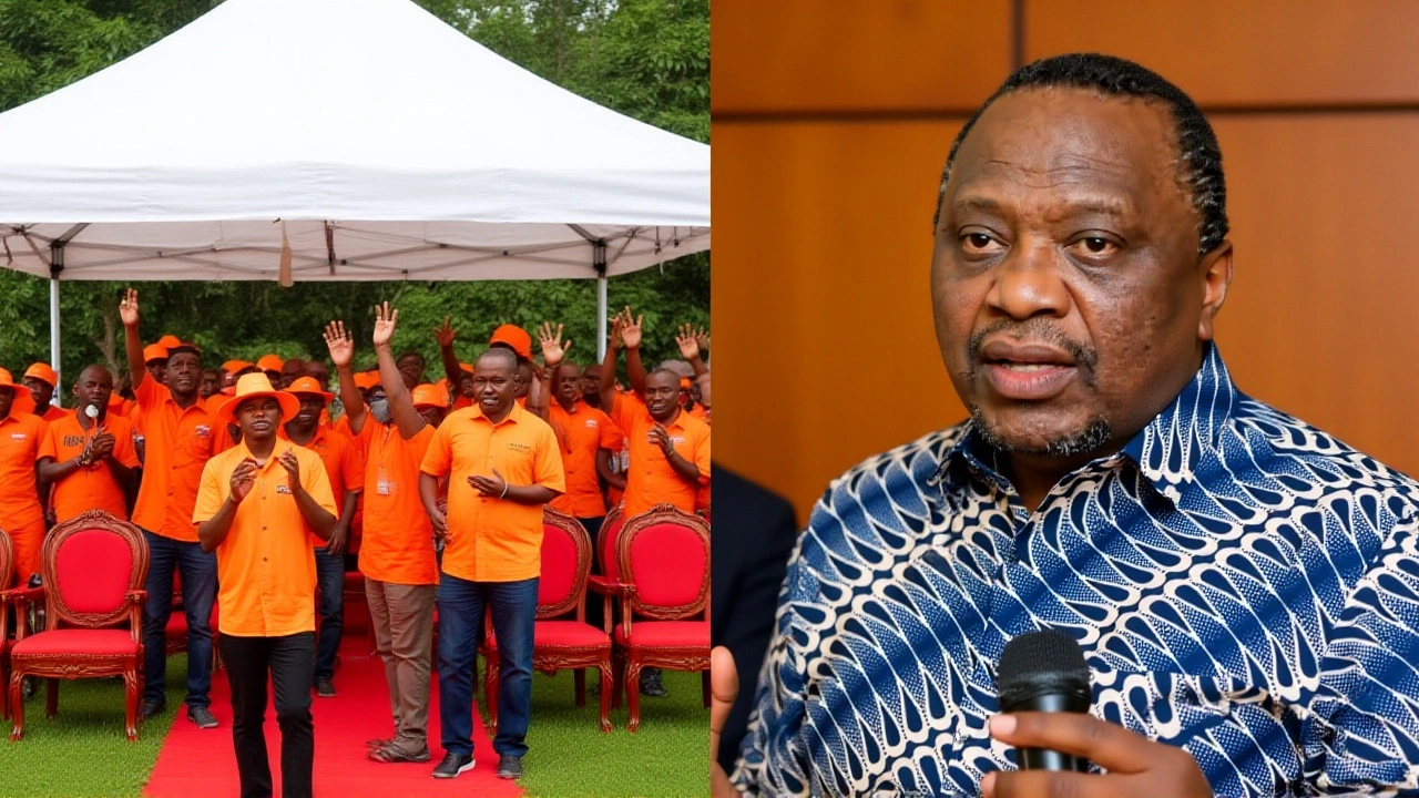 Uhuru Urges ODM to Carry Forward Raila’s Fight for Democracy After Death