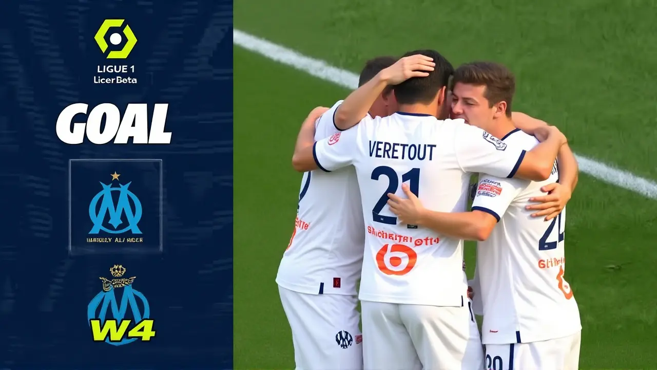 Marseille Edge Nice in Crucial Ligue 1 European Clash